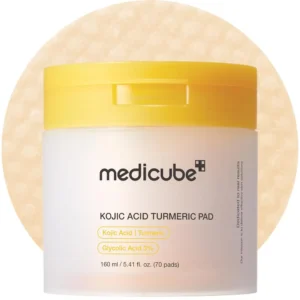 DISCOS TONIFICANTES MEDICUBE TURMERIC KOJIC ACID PAD 70 UND