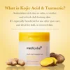 DISCOS TONIFICANTES MEDICUBE TURMERIC KOJIC ACID PAD 70 UND