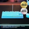 TECLADO ALÁMBRICO APEX 3 TKL STEELSERIES | AQUA