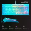 TECLADO ALÁMBRICO APEX 3 TKL STEELSERIES | AQUA