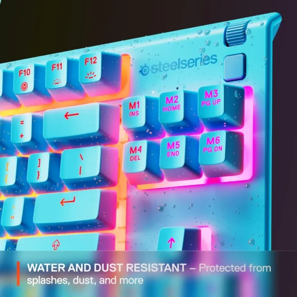 TECLADO ALÁMBRICO APEX 3 TKL STEELSERIES | AQUA