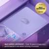 MOUSEPAD QCK LARGE CLASSIC STEELSERIES | LAVANDA