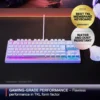 TECLADO ALÁMBRICO APEX 3 TKL STEELSERIES | LAVANDA