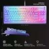 TECLADO ALÁMBRICO APEX 3 TKL STEELSERIES | LAVANDA