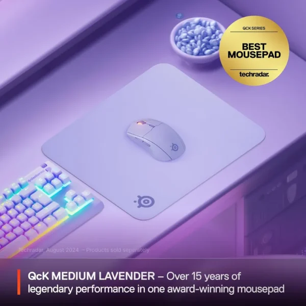 MOUSEPAD QCK MEDIUM CLASSIC STEELSERIES | LAVANDA