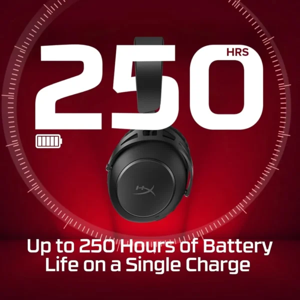AUDÍFONOS INALÁMBRICOS HYPERX CLOUD ALPHA 2 | NEGRO