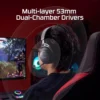 AUDÍFONOS INALÁMBRICOS HYPERX CLOUD ALPHA 2 | NEGRO