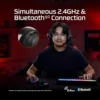 AUDÍFONOS INALÁMBRICOS HYPERX CLOUD ALPHA 2 | NEGRO