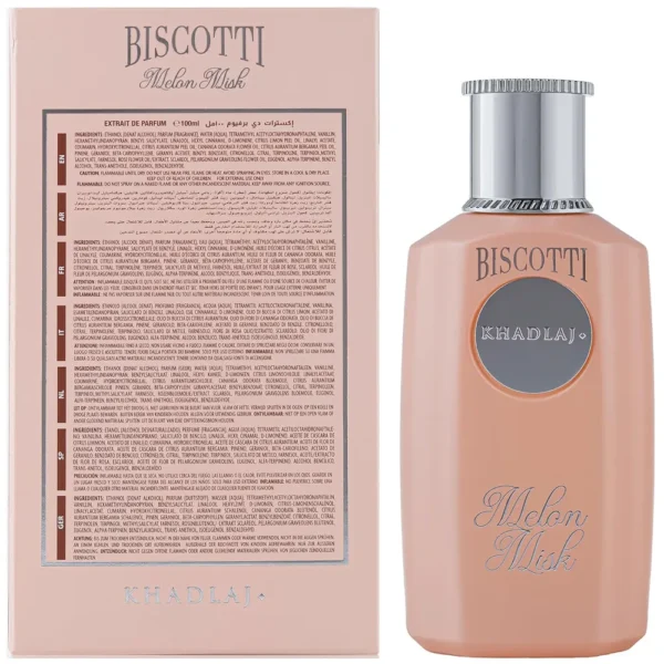 PERFUME KHADLAJ BISCOTTI MELON MISK EDP MUJER 3.4 OZ / 100 ML