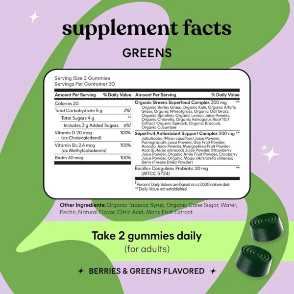 LEMME GOMITAS GREENS | 60 UND