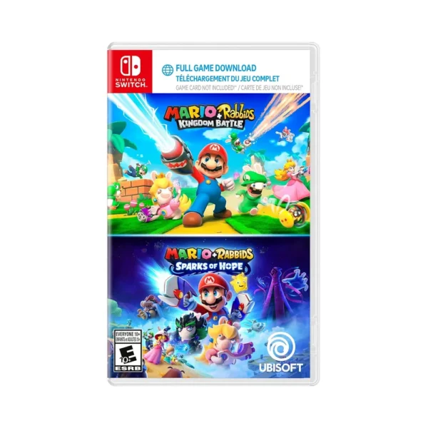 VIDEOJUEGO NINTENDO MARIO + RABBIDS KINGDOM BATTLE + SPARKS OF HOPE SWITCH