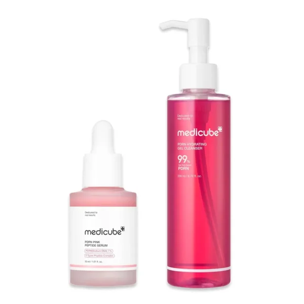 SET MEDICUBE PDRN CLEANSING & PREP 2 PZS