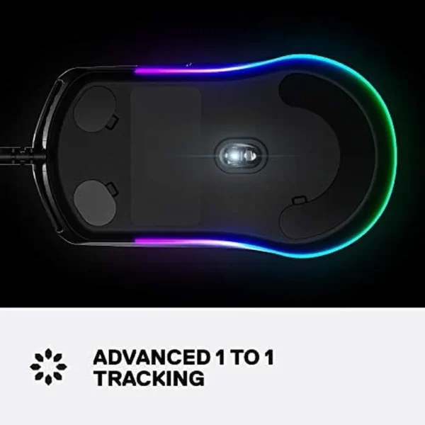 (REACONDICIONADO) MOUSE ALÁMBRICO RIVAL 3 STEELSERIES | NEGRO
