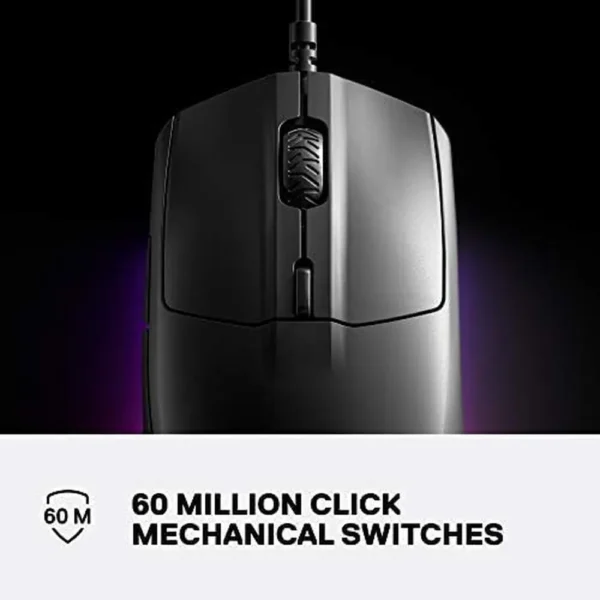 (REACONDICIONADO) MOUSE ALÁMBRICO RIVAL 3 STEELSERIES | NEGRO
