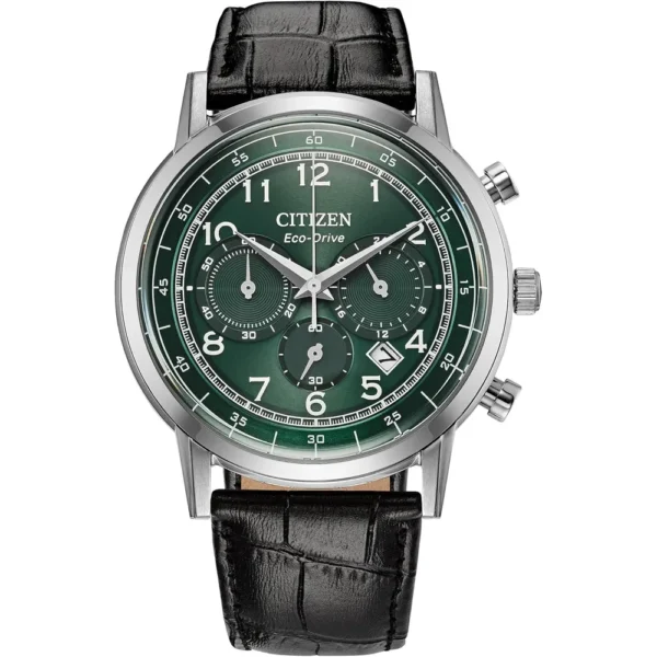 RELOJ CITIZEN ECO-DRIVE CLÁSICO CORREA DE PIEL VESTIR HOMBRE | VERDE