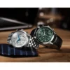 RELOJ CITIZEN ECO-DRIVE CLÁSICO CORREA DE PIEL VESTIR HOMBRE | VERDE
