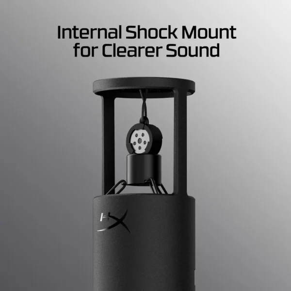 MICRÓFONO HYPERX SOLOCAST 2 USB | NEGRO
