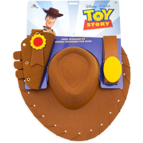 SET ACCESORIOS WOODY VAQUERO TOY STORY DISNEY STORE