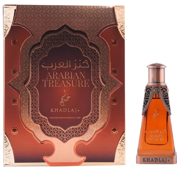 PERFUME KHADLAJ ARABIAN TREASURE CPO UNISEX 0.67 OZ / 19 ML