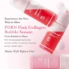 SERUM DE BURBUJAS DE COLAGENO ROSA MEDICUBE PDRN 3.21 OZ / 95 ML