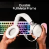 AUDÍFONOS ALÁMBRICOS HYPERX CLOUD III | BLANCO
