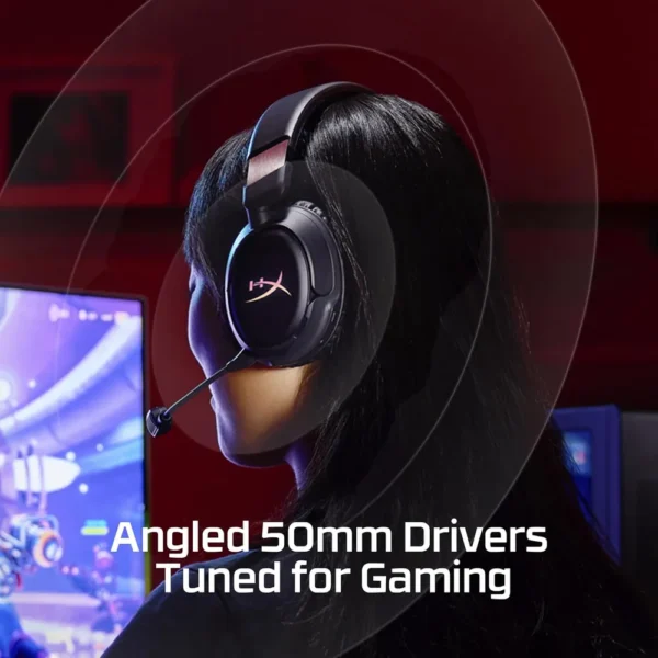 AUDÍFONOS INALÁMBRICOS HYPERX CLOUD FLIGHT 2 | NEGRO
