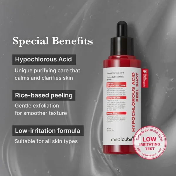 SERUM EXFOLIANTE MEDICUBE ACIDO HIPOCLOROSO 2.70 OZ / 80 ML