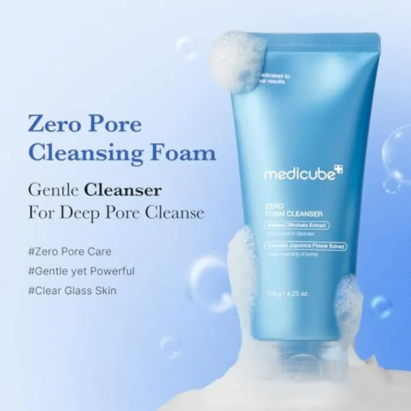 SET LIMPIADOR MEDICUBE ZERO PORE 2 PZS