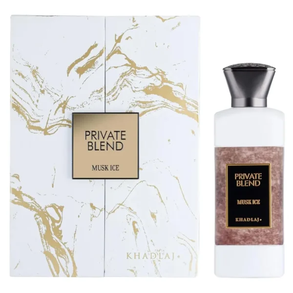 b0fppjbb1z_1_webp.webp PERFUME KHADLAJ PRIVATE BLEND MUSK ICE EXTRAIT DE PARFUM UNISEX 3.4 OZ / 100 ML