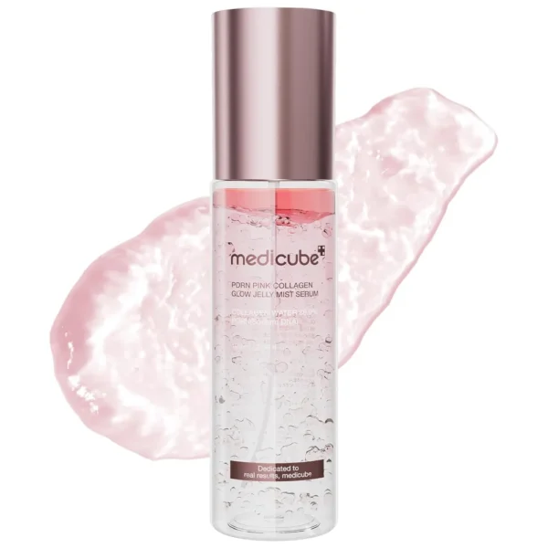 SERUM EN BRUMA DE GELATINA MEDICUBE COLAGENO ROSA PDRN 3.38 OZ / 100 ML