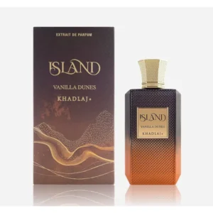 PERFUME KHADLAJ ISLAND VANILLA DUNES EXTRAIT DE PARFUM HOMBRE 3.4 OZ / 100 ML