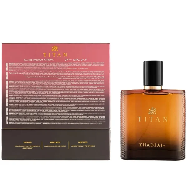 PERFUME KHADLAJ TITAN EDP HOMBRE 3.4 OZ / 100 ML