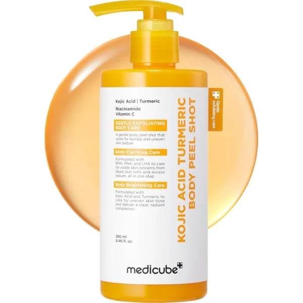 PEELING CORPORAL MEDICUBE ACIDO KOJICO Y CURCUMA 9.46 OZ / 280 ML