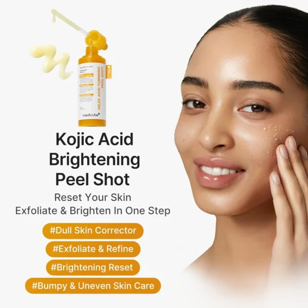 PEELING MEDICUBE ACIDO KOJICO Y CURCUMA 2.70 OZ / 80 ML