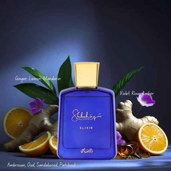 PERFUME RASASI SHUHRAH ELIXIR EDP HOMBRE 3.0 OZ / 90 ML