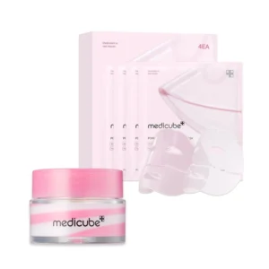 SET MEDICUBE PDRN FACIAL Y LABIAL NOCTURNO NUTRITIVO 5 PZS
