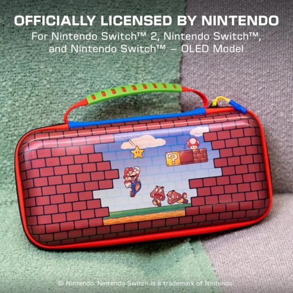 ESTUCHE TURTLE BEACH PLAYTREK MARIO BRICKS SWITCH / SWITCH 2
