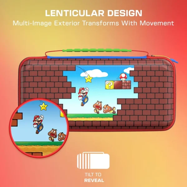 ESTUCHE TURTLE BEACH PLAYTREK MARIO BRICKS SWITCH / SWITCH 2
