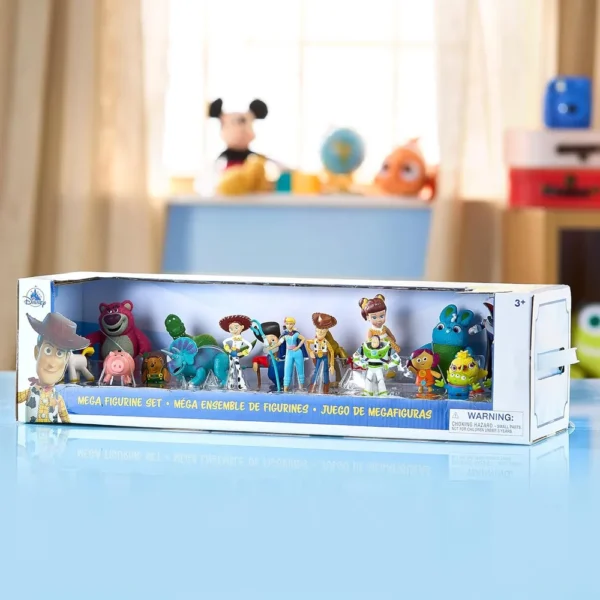 SET MEGAJUGUETES 19 PERSONAJES TOY STORY DISNEY STORE