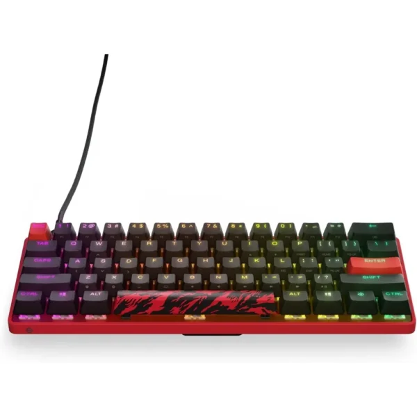 (REACONDICIONADO) TECLADO ALÁMBRICO MECÁNICO APEX 9 MINI FAZE CLAN EDITION STEELSERIES | ROJO