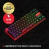 (REACONDICIONADO) TECLADO ALÁMBRICO MECÁNICO APEX 9 MINI FAZE CLAN EDITION STEELSERIES | ROJO