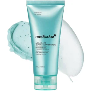 LIMPIADOR FACIAL EN ESPUMA MEDICUBE CAPSULAS DE ACIDO AZELAICO 4.23 OZ / 120 G