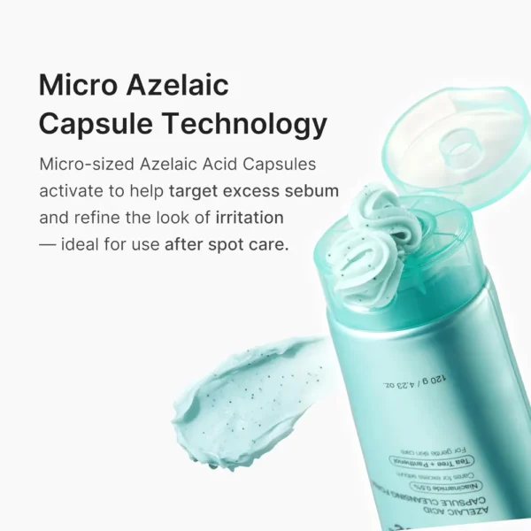 LIMPIADOR FACIAL EN ESPUMA MEDICUBE CAPSULAS DE ACIDO AZELAICO 4.23 OZ / 120 G