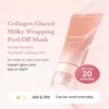SET FACIAL MEDICUBE MILKY GLASED DONUT 2 PZS