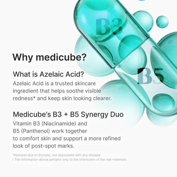 SERUM CALMANTE MEDICUBE ACIDO AZELAICO 10 - 1 OZ / 30 ML