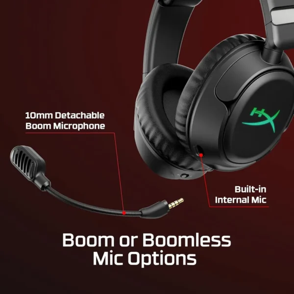 AUDÍFONOS INALÁMBRICOS HYPERX CLOUDX FLIGHT 2 | NEGRO