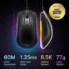 (REACONDICIONADO) MOUSE ALÁMBRICO RIVAL 3 GEN 2 STEELSERIES | NEGRO