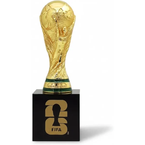 TROFEO 3D FIFA WORLD CUP 2026 BASE ACRILICA 10 CM