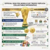TROFEO 3D FIFA WORLD CUP 2026 15 CM