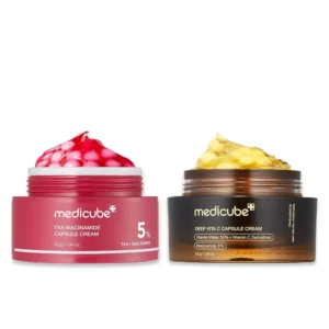 SET CAPSULAS MEDICUBE CLEAR & GLOW 2 PZS